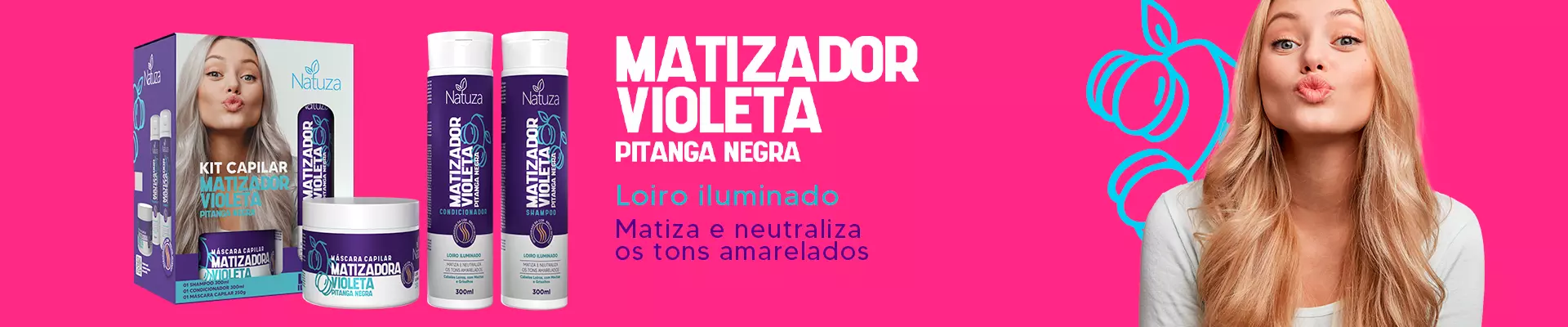 Banner Matizador Violeta